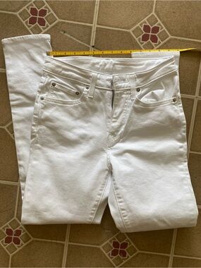 Levi's White Skinny Jeans for Women